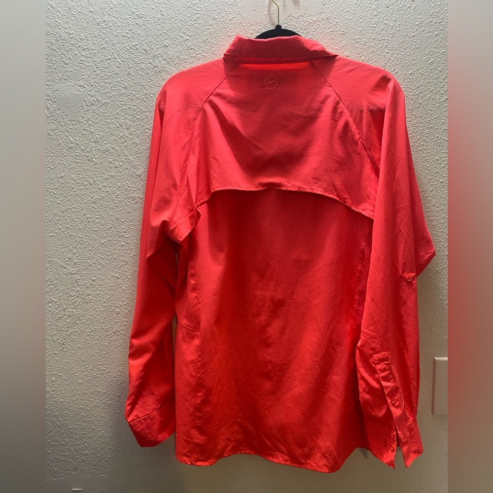 Magellan Outdoor Pro Fishing Coral Mens Shirt XL Semi- Fitted - Picture 4 of 8